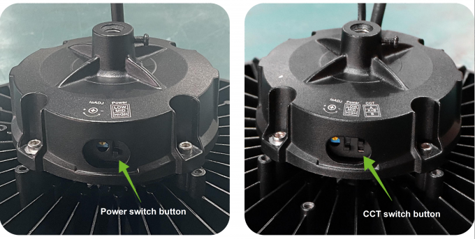 170lm / w высокий лумен НЛО высокий подъемный свет поддержка 3CCT с датчиком движения складские промышленных ламп 1