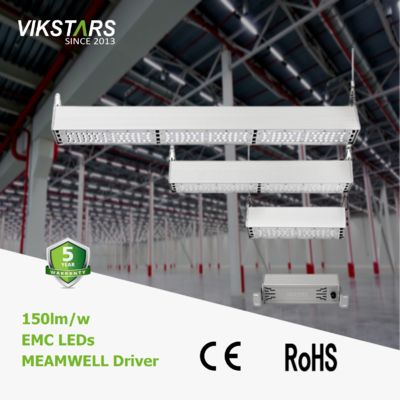 СИД залива мастерской IP65 промышленное линейное высокое освещает 2ft 150lm/w